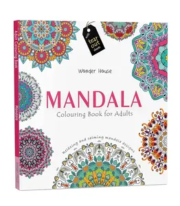 Mandala: Colouring Books for Adults with  Out Sheets (Adult Colouring Book) [Paperback] Wonder House Books Editorial - Paperback