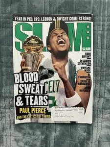 2008 Sept Slam Magazine Poster Print PAUL PIERCE Boston Celtics NBA Champions - POSTER NO FRAME