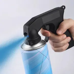 Self-Spray Paint Auxiliary Handle, Plastic Material, Ideal for DIY Projects, Easy Grip Design, Durable Construction