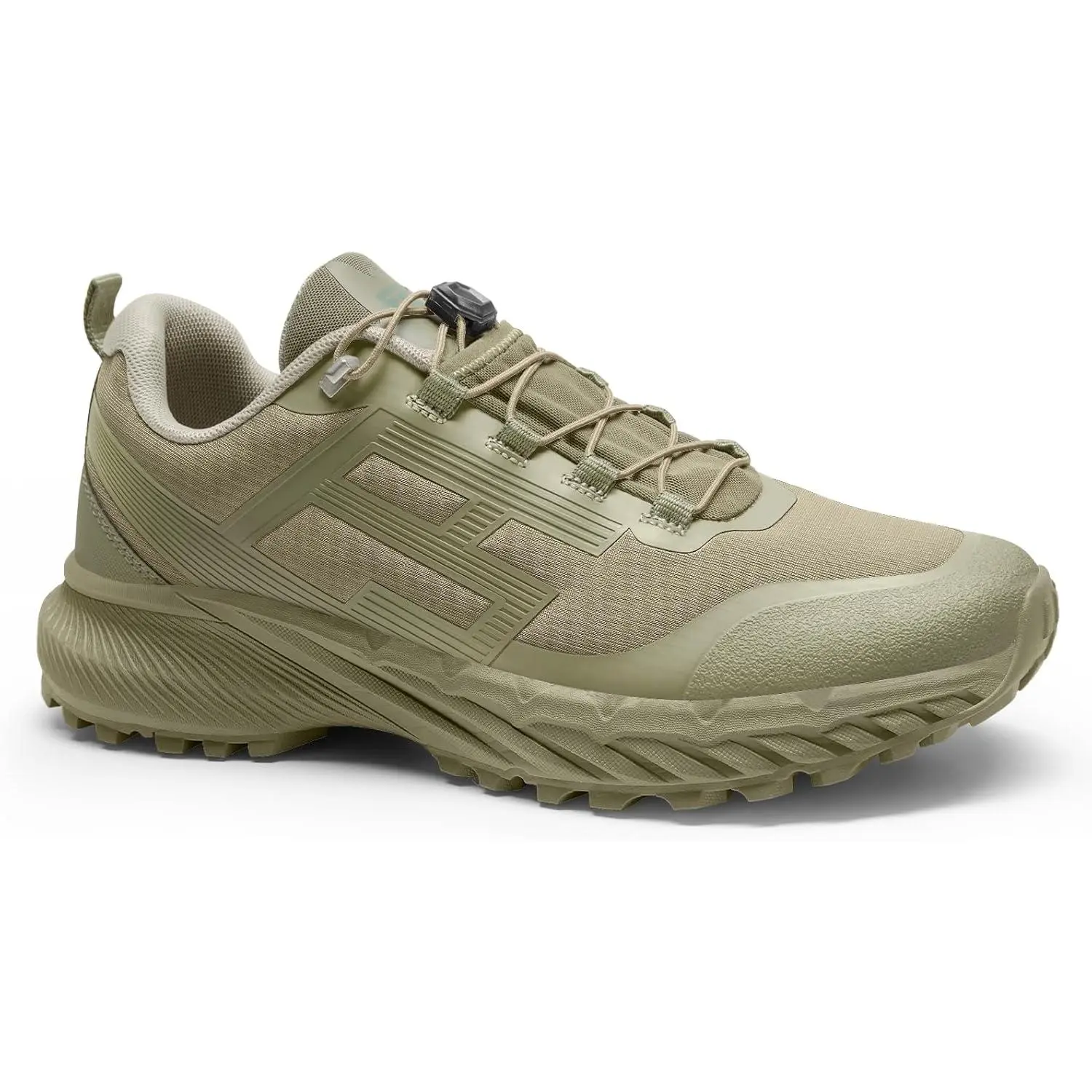 FREE SOLDIER Men's Tactical Trail Running Shoes - Breathable, Lightweight, Non-Slip Outdoor Footwear for Hiking, Walking