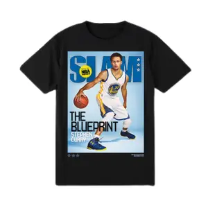 SLAM St3phen Curry The Blu3print shirt, Basketball Legend Graphic Vintage shirt for Fans, Streetwear Game Day Outfit Gift