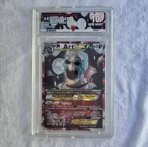Art Pokemon Card - Terrifier - Custom Slab Collectible Card Collectible Trading Cards