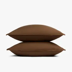 Standard Relaxed Linen Sham Set Pecan - Parachute