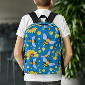 Bees and Sunflowers - Backpack