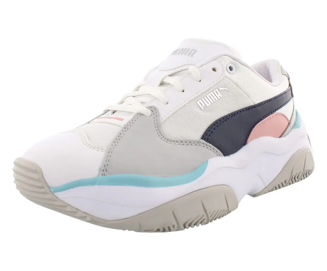 Puma Storm.Y Women's Metallic Trainer, Chunky Sole Athletic Shoes for Casual Wear and Everyday Footwear, Sneaker, Sports Shoes, Walking Shoes