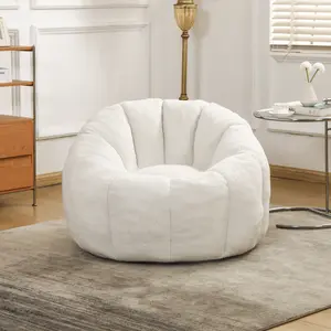 Bean Bag Chair, Stuffed Beanbag Chairs, Large Bean Bag Chair with Filler, Big Beanbag Chairs with Filling for Living Room
