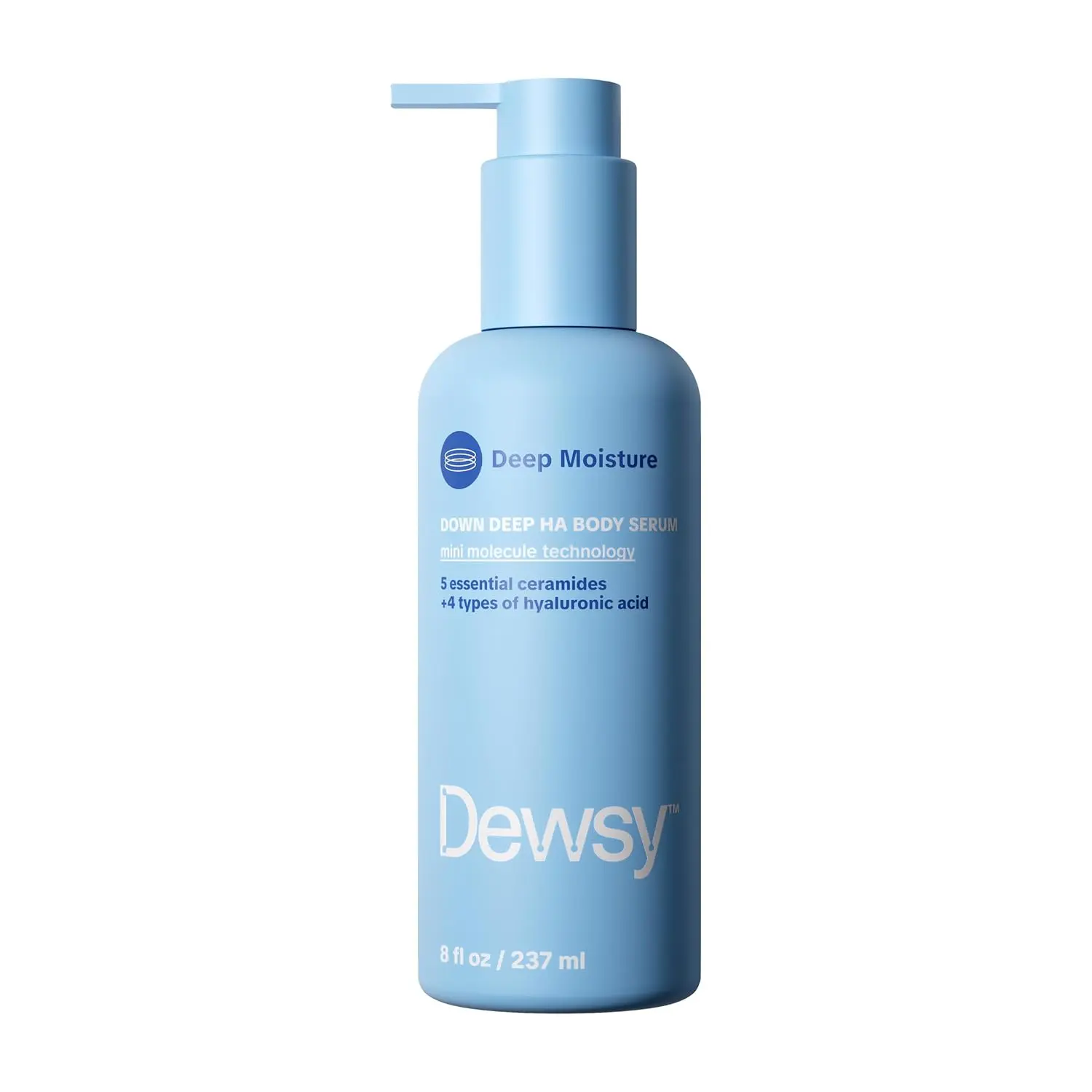 Hydrating Hyaluronic Acid Body Serum with Ceramides, Scented, 8 oz | 4-weight hyaluronic acid + 5 ceramides; lightweight body serum for women and men, in scented and unscented, all skin types