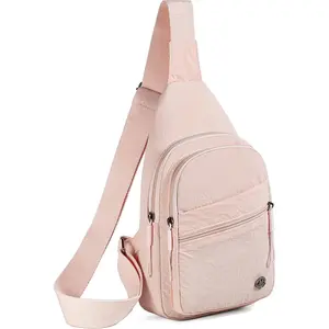 Small Sling Bag for Women Men, Sling Backpack Chest Daypack Crossbody Bag for Travel Outdoor Hiking