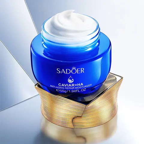 Caviar Hyaluronic Acid Anti-Aging Repair Moisturizing Cream,96% Natural extract for Skin Care,Awaken Youthful Skin Lotion and Strengthen Skin Defense  Essence Repairing Moisturizer