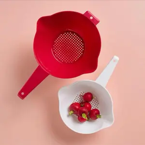Tupperware Classic Colander - 2 sizes - 1 qt & 2 qt color varies you choose the size and color