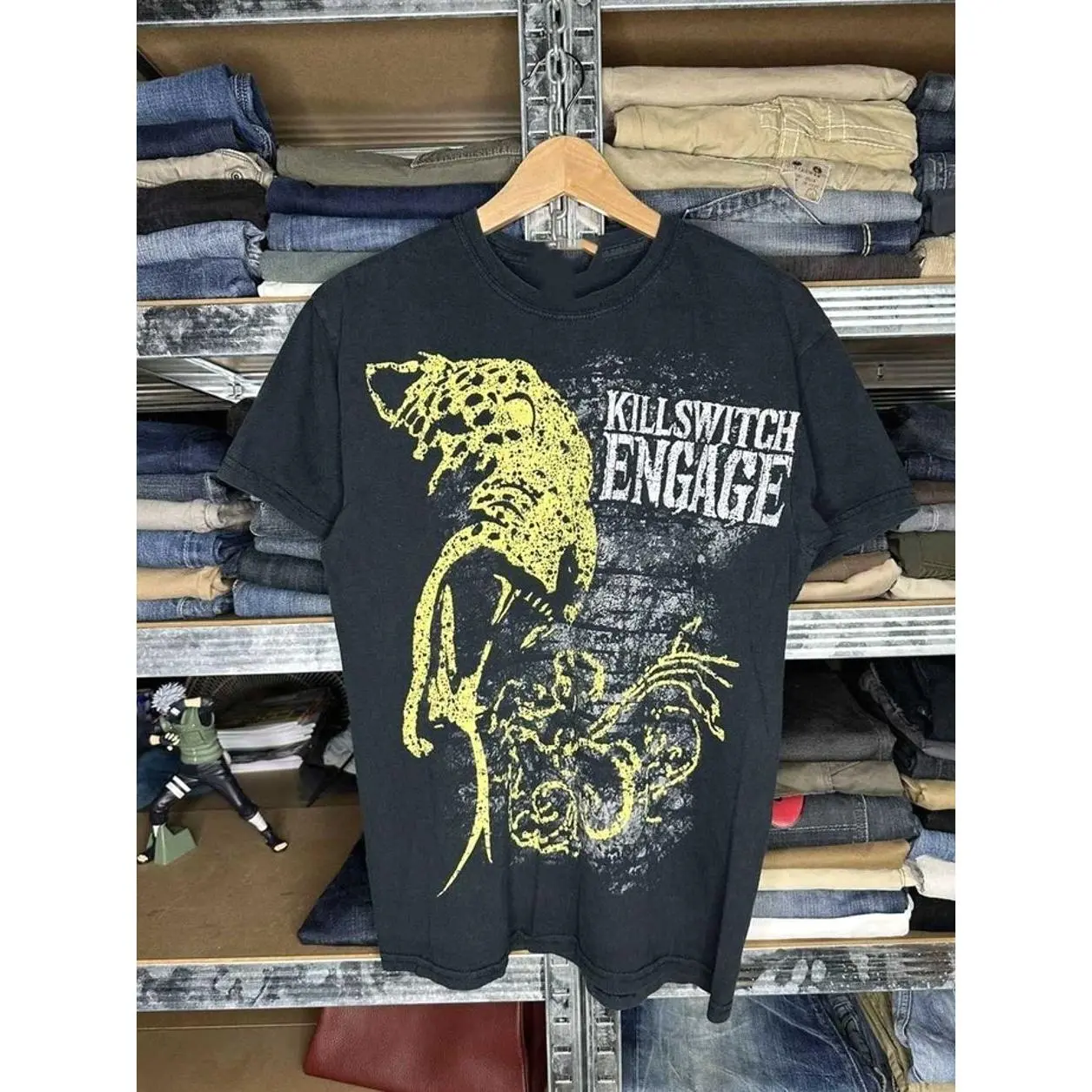 2 Side Killswitch Engage Band Singer Mens Print Black T- Shirt S- 5XL SC642 U