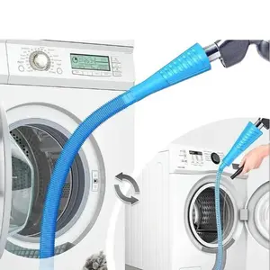 2 Pieces Dryer Vent Cleaner Kit Dryer Lint Vacuum Attachment, Dryer Vent Cleaning Lint Remover 2 Hoses Tools for Home Improvement