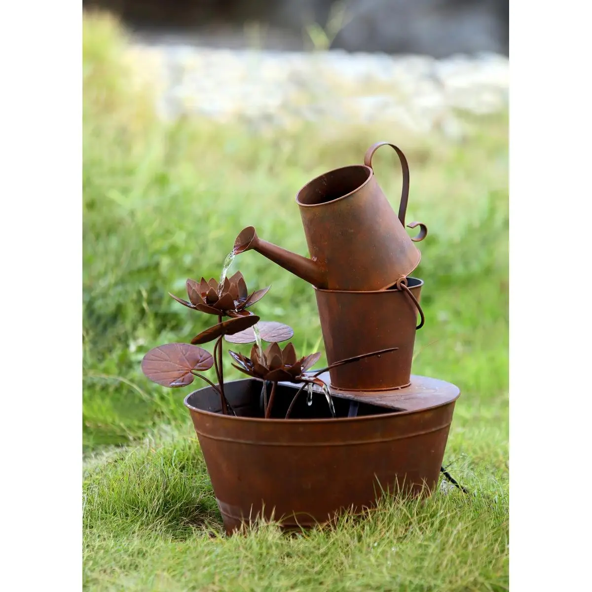 Metal Can Water Fountain