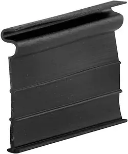Window Screen Pull Tabs, Universal Screen Lift Tabs, Black Vinyl, (1 Pack of 12)