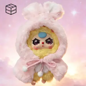 【ZZ】- l'm not the Warrior series Mystery Boxes Bag Pendant Bunny Plush Dolls Soft Collectibles