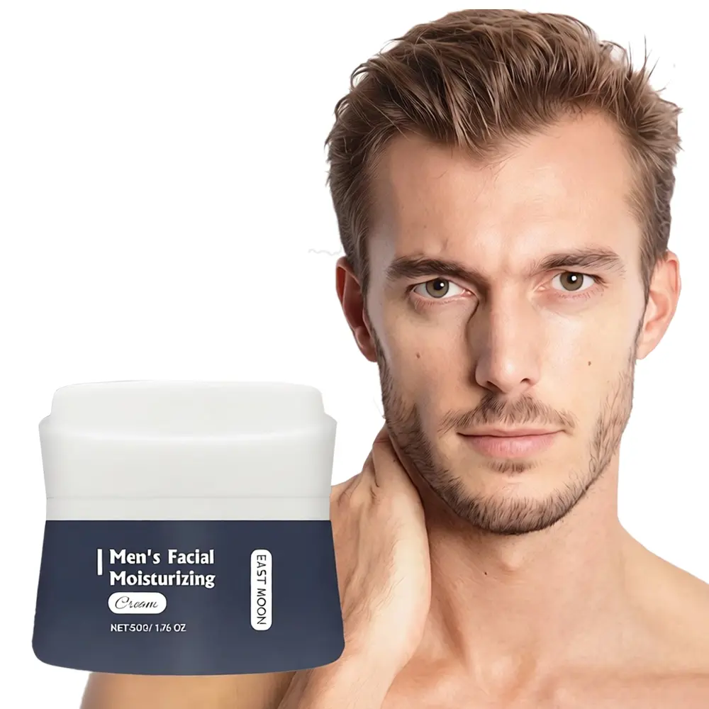 Men's Hydrating Moisturizer – Hyaluronic Acid Nourishment, Firming & Plumping, Daily Skincare,face hydration