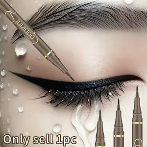 Ultra-Fine Liquid Eyeliner Pen, Waterproof Smudge-Proof, Perfect for Beginners, Creates Fluffy Eye Liner, Single Item Pack