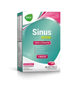 AXIV Severe + Mucus 24 Softgels