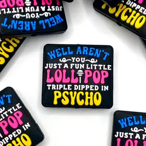 Well Aren't You Just a Fun Little Lollipop Silicone Focal Beads | Funny Humor Beading DIY