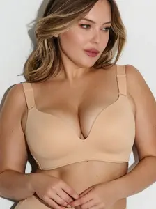 ILARIA SculptEase Wireless Full Coverage Bra - Cream Seamless Lift and Support
