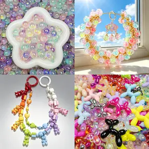 E-Dangle Beads Mix DIY Keychains, Car hangers&Crafts