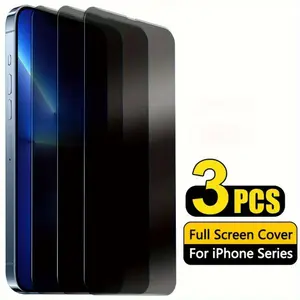 Privacy Tempered Glass Screen Protector For iPhone 17/1 7Air/17 Pro/17 Pro Max iPhone - Protect Your Phone from Prying Eyes!