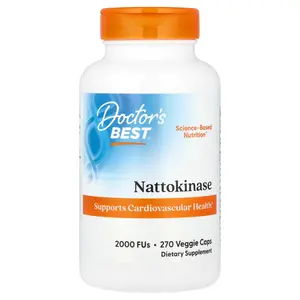 Doctor's Best Nattokinase, 2,000 FUs, 270 Veggie Caps