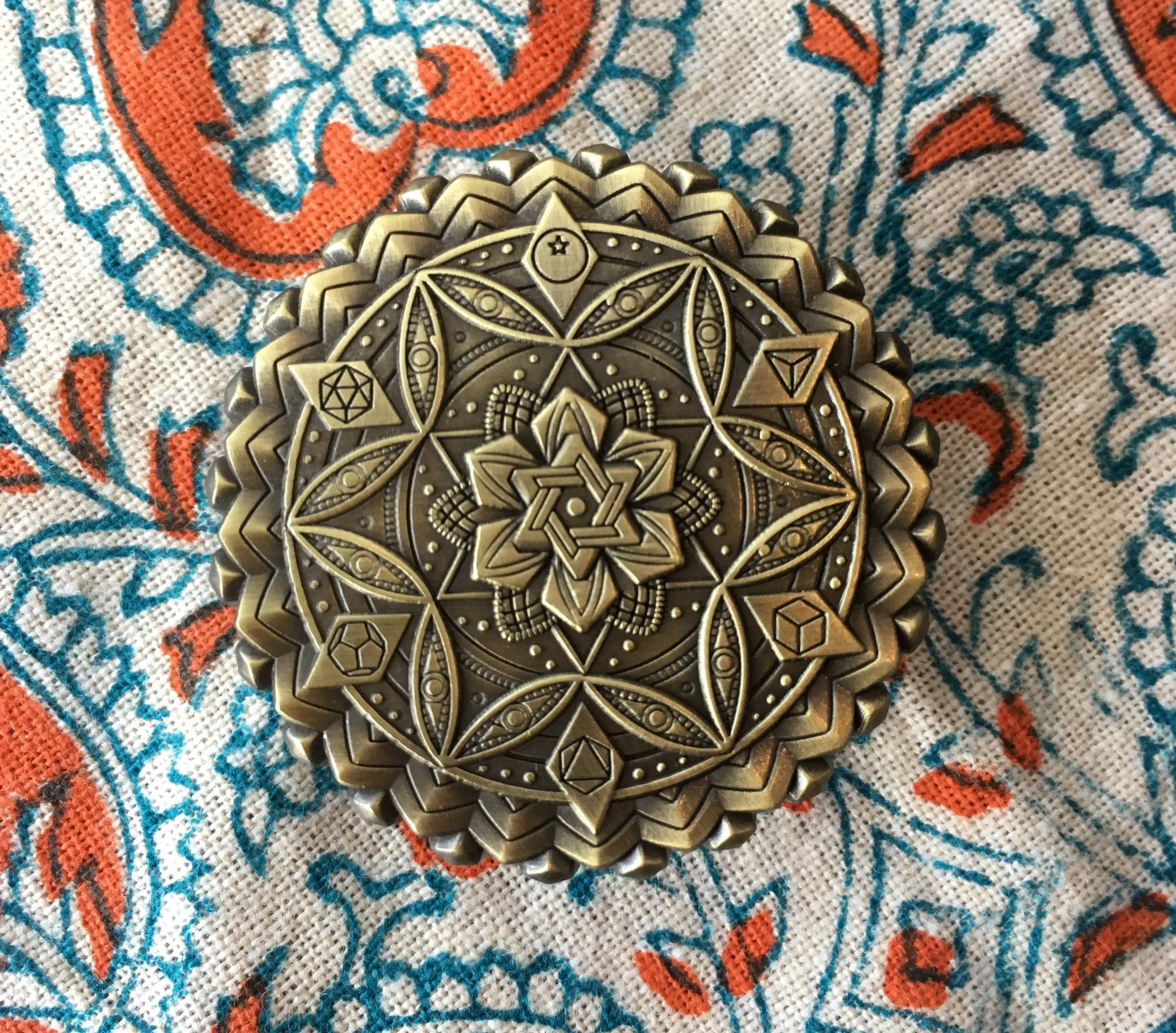 Botanical Omniscience Hat Pin