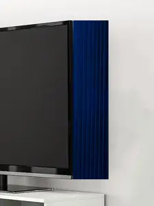 TV Bling Navy TV Curtain