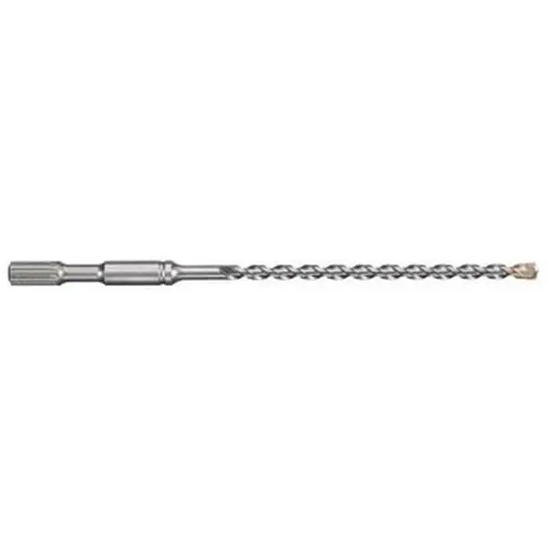 DeWALT Carbide-Tipped Spline Shank Drill Bit - 1/2" Diam, 22" Usable Length, 27" OAL, for Rotary & Hammer Drills DW5706, 22 In