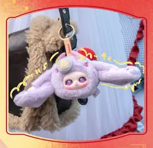 【YW】-Lucky Bunny Always With You Mystery Boxes Bag Pendant Bunny Plush Dolls Soft Collectibles Hidden Style 2 Hidden Probability:1/96