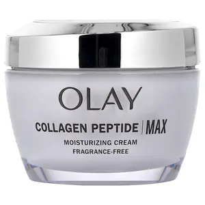Olay Collagen Peptide Max, Moisturizing Cream, Fragrance Free, 1.7 oz (48 g)