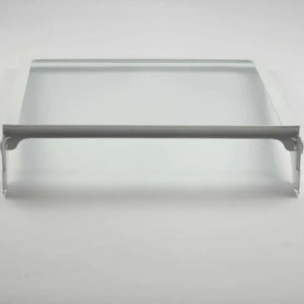 LG AHT73554102 Genuine OEM Durable Glass Refrigerator Shelf Assembly - Household Appliance Replacement Part That Enhances Equipment Performance