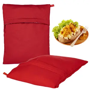 2 Baked Potato Microwave Bag - 44g Thickened Potato Bag for Microwave Small Red Potatoes Baker Baking Pouches Cooking Bags
