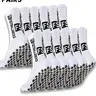 1/6 Pairs Football Grip Socks for Men Anti-slip Soccer Socks Non Slip Cushioned Athletic Sports Socks for Training Gripsocks