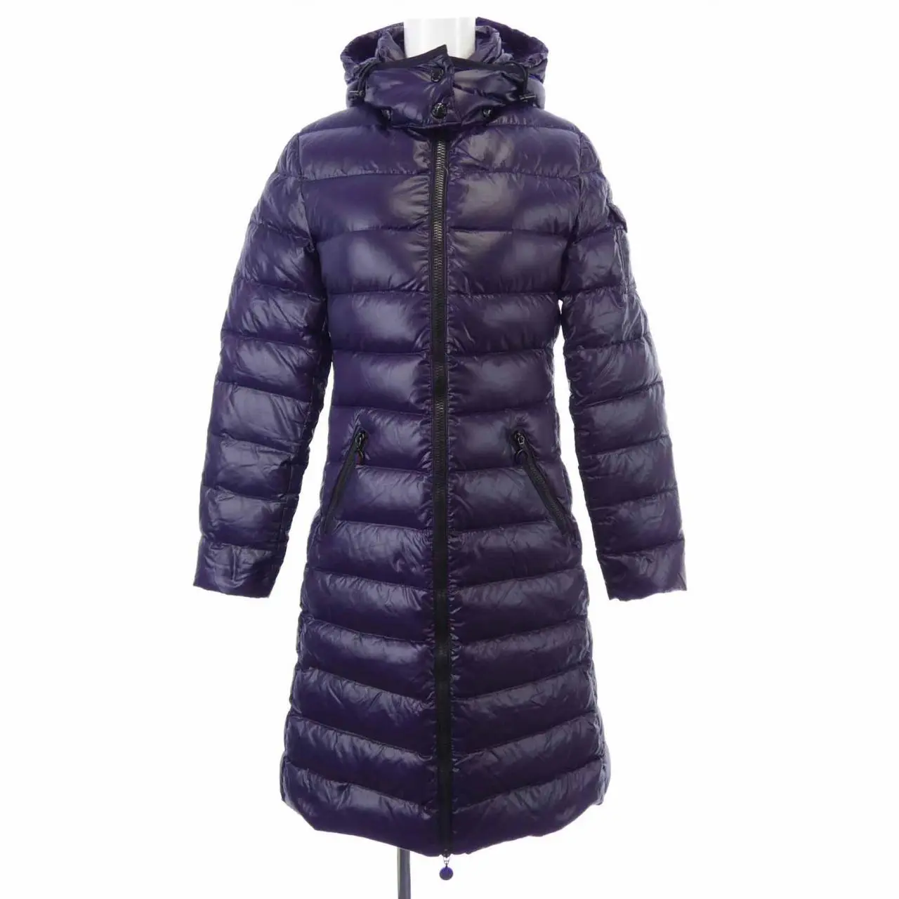 Pre-owned MONCLER Nylon Small Leather Goods Moka Down Coat