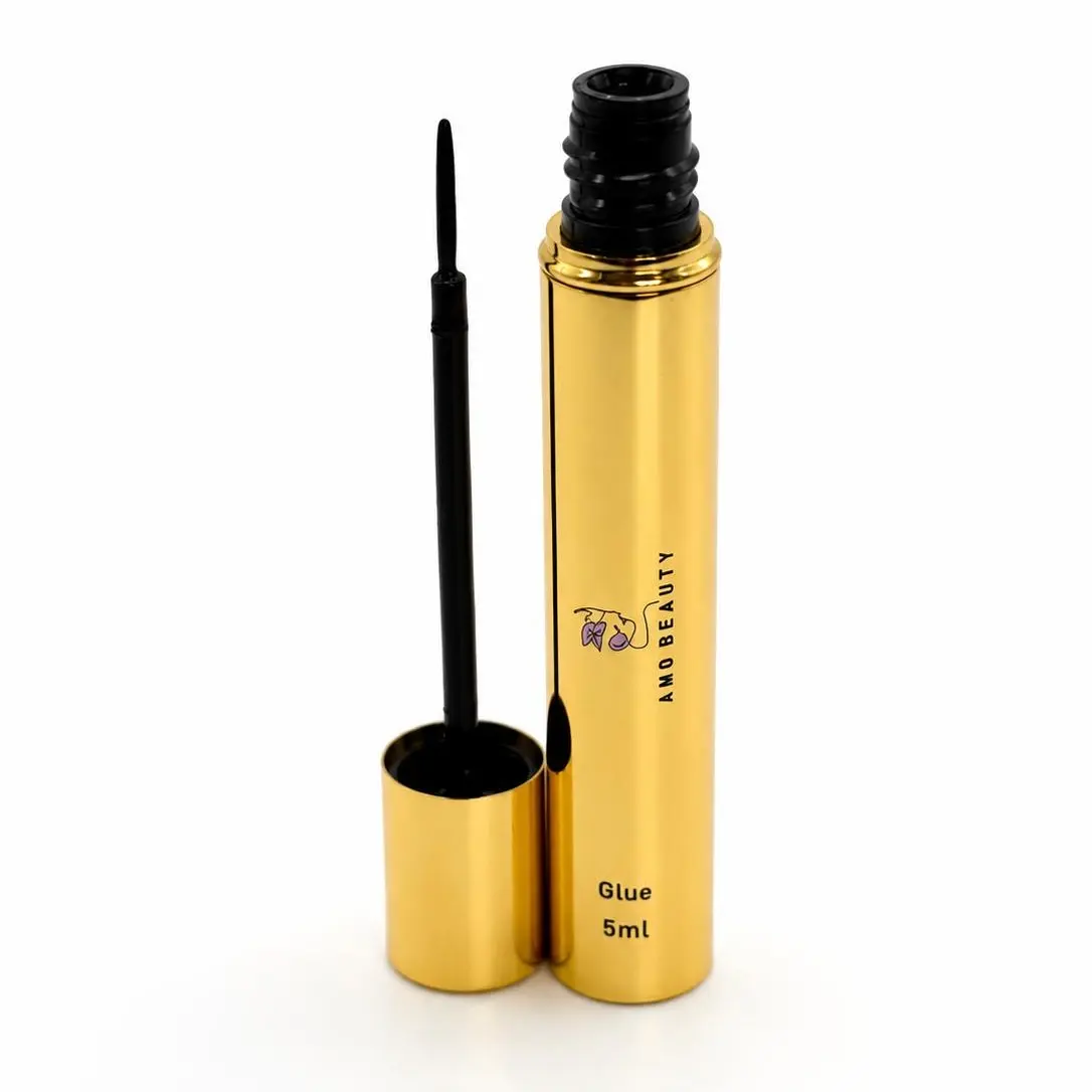 AMG BEAUTY Black eyelash adhesive for strip lashes Water Proof Cosmetic AMG BEAUTY Black eyelash adhesive for strip lashes Water Proof Cosmetic