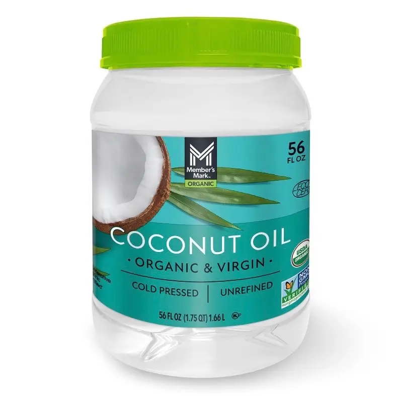 Coconut Oil, 56oz Cooking & Baking Staple Oil for Daily Culinary Use