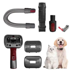 Nekuma Dog Grooming Kit Pet Stripping Brush, Compatible with Dyson and 99% of Vacuum Cleaners, Pet Stripping Tool for Dogs and Cats with Long or Short Hair
