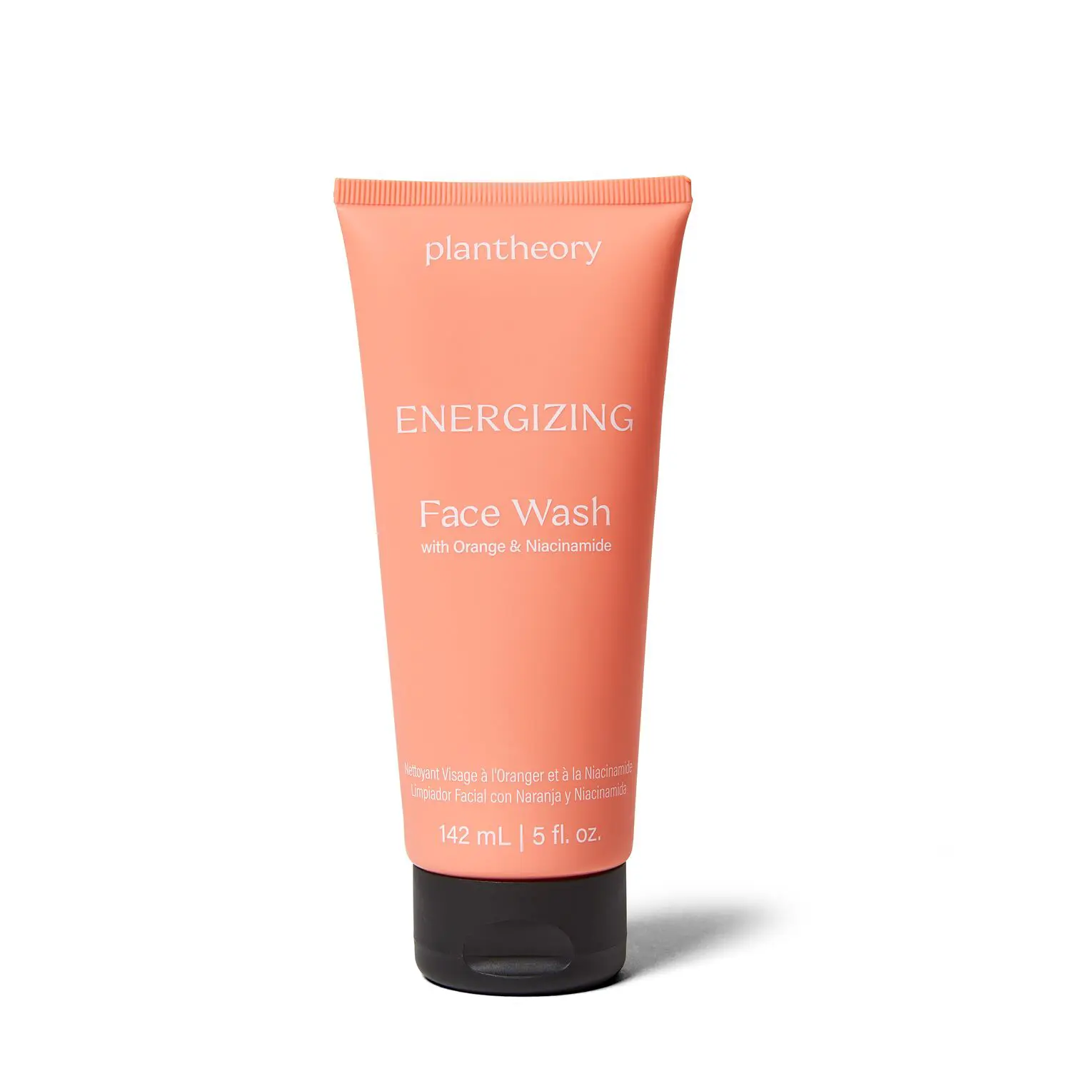 Plantheory Energizing Face Wash, Contains Orange Oil, Cruelty Free & Vegan, 5 Fl Oz, Fragrance, Scented