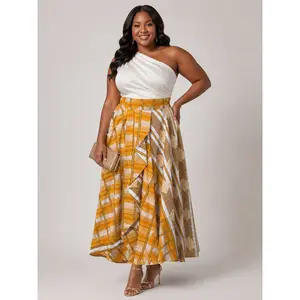 Golden Sunrise Elegance Skirt