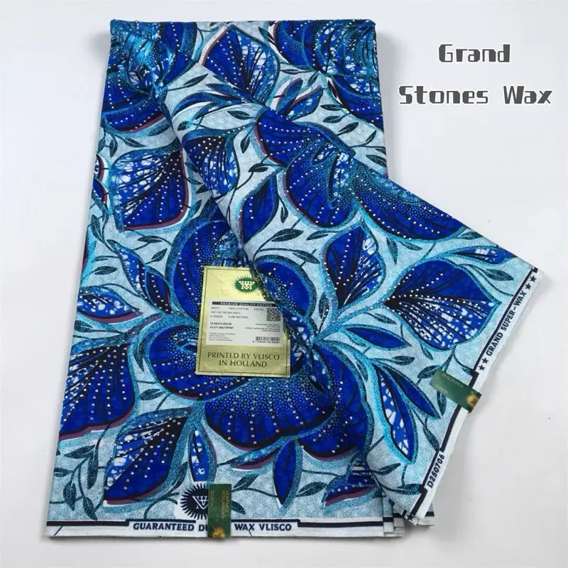 100% Cotton Ankara Grand Stone Fabric