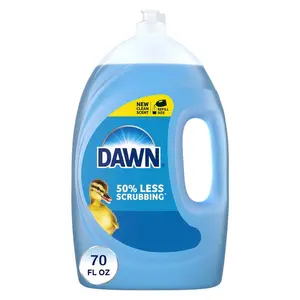 70 Oz Dishwashing Liquid Soap For Ultra Clean Original Scent Dish Soap