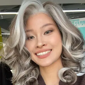 IMstyle Beverly Deep Curls Beige Blonde with Brown vintage Clsssic 13*6 Free parting lace Wig-N16-2131/0-D130C13X6