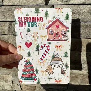 Gingerbread Kindle Clear Case Insert