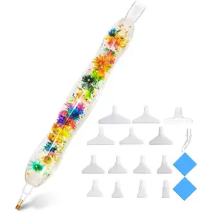 Colorful  5D  Painting Art Drill Tool Pen Kits  Picker for Adults with Pen Tip for Bead t  Art