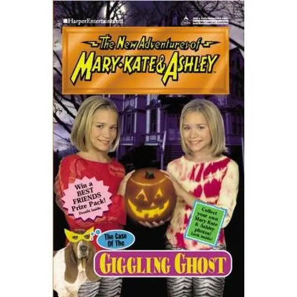 USED Book - New Adventures of Mary-Kate & Ashley #31: The Case of the Giggling Ghost: (The Case of the Giggling Ghost) by Mary-Kate & Ashley Olsen (Paperback) - english