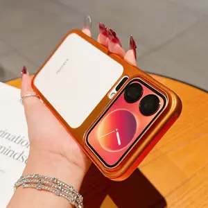 Matte Transparent Protective Phone Case For Xiaomi 17 Pro Max/Xiaomi 17 Pro /Xiaomi 17 Plating Frame Lens Film Protection Anti-fall PC Hard Clear Phone Cover