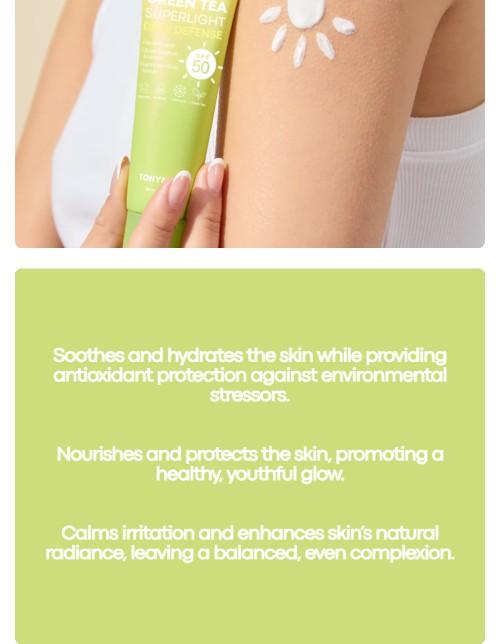 Green Tea SPF 50 Daily Defense Sunscreen