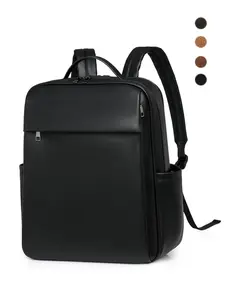 Men's Business Commute Backpack, Large Capacity Waterproof Laptop Bag, Multi-Layer Anti-Theft Bookbag, Adjustable Shoulder Straps